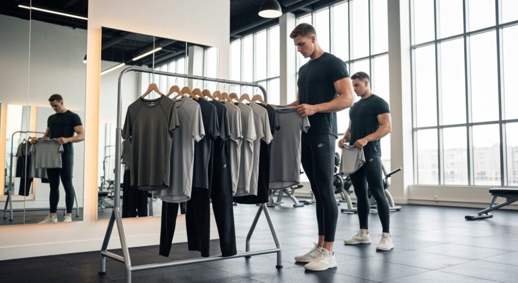selecting fitting gym attire