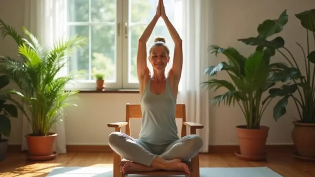 what is chair yoga​